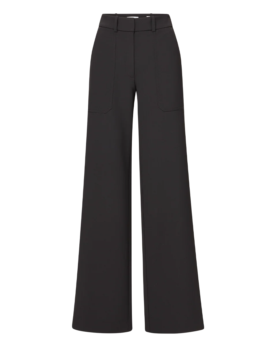 Cole Wide-Leg Pant - Black