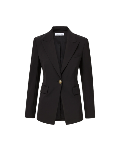 NAIRA DICKEY JACKET - Black