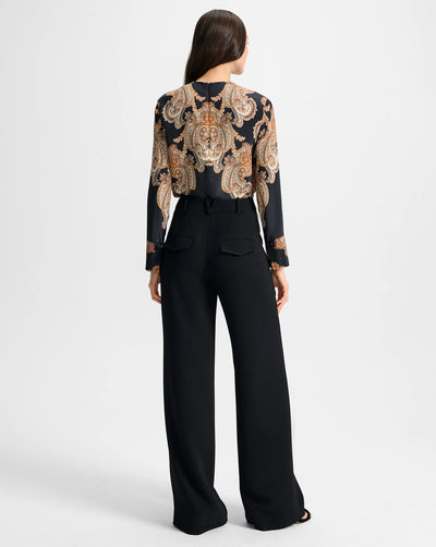 Cole Wide-Leg Pant - Black