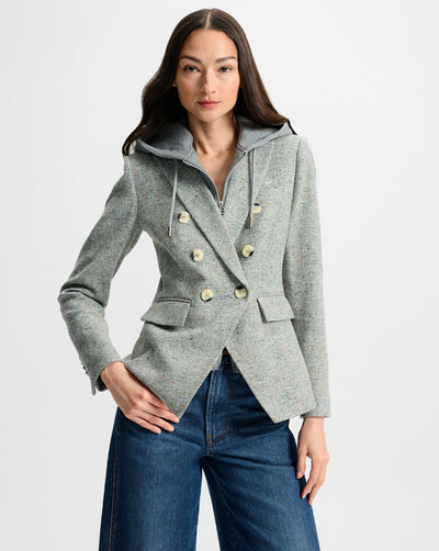 Miller Dickey Jacket - Antique Blue Melange
