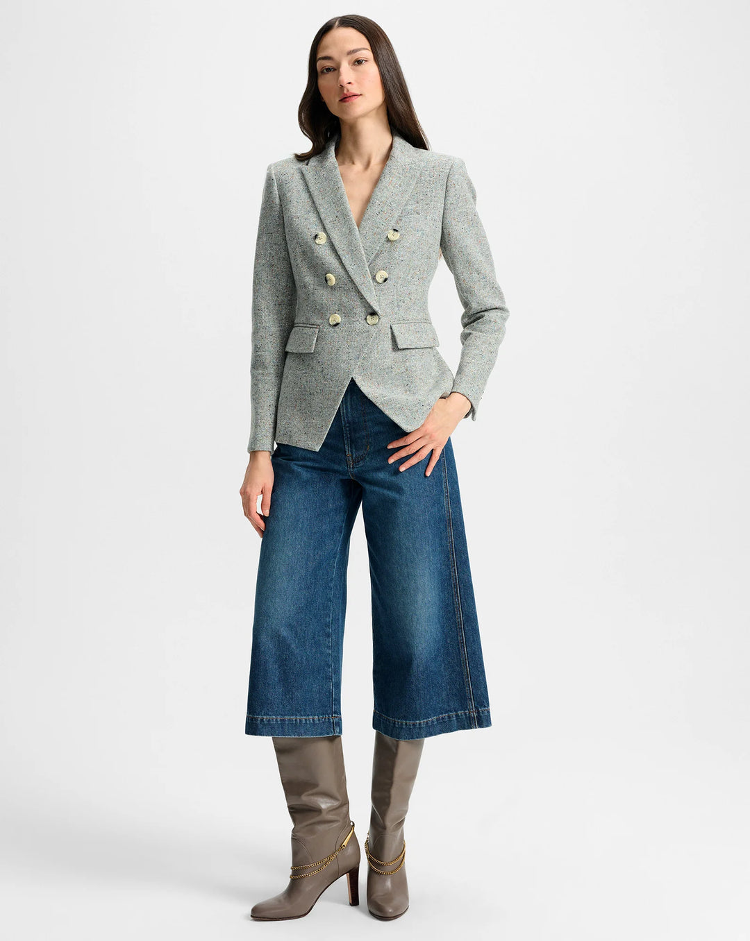 Miller Dickey Jacket - Antique Blue Melange