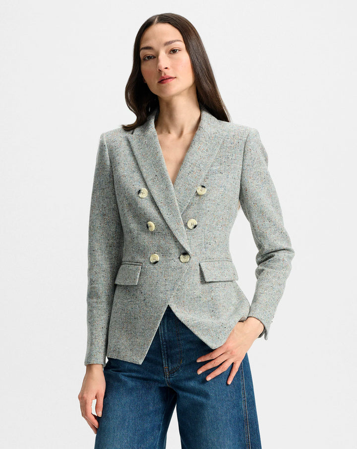 Miller Dickey Jacket - Antique Blue Melange