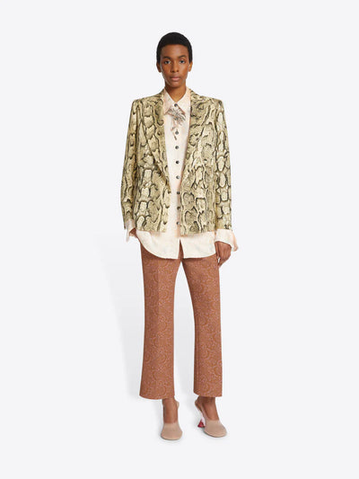 Jacquard Blazer - Beige