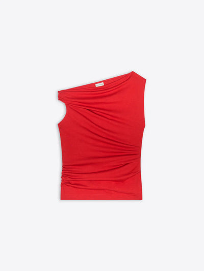 Off-Shoulder Jersey Top - More Colors Available