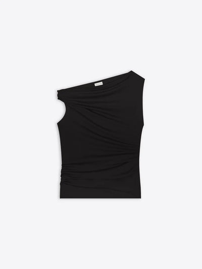 Off-Shoulder Jersey Top - More Colors Available