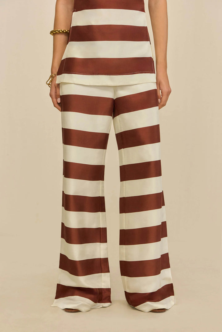 KALILUNA PANT - Large Saddle Stripe