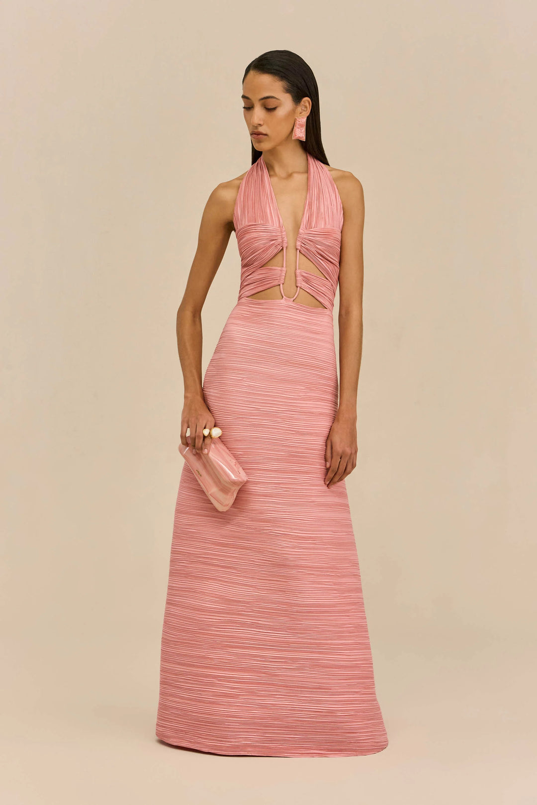 JAHZARA GOWN - Petal Pink