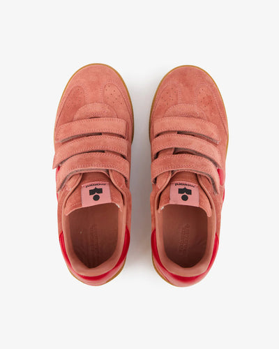 Beth Sneakers - Faded Pink/Red