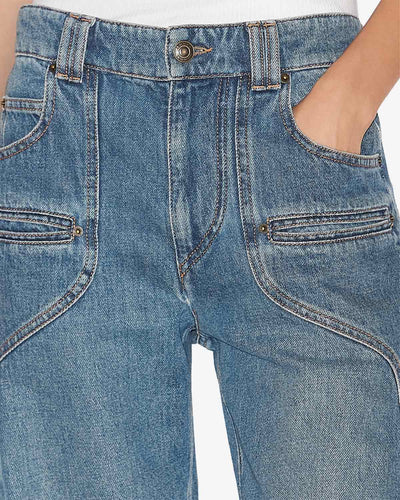BETIANE Pant - Blue Denim
