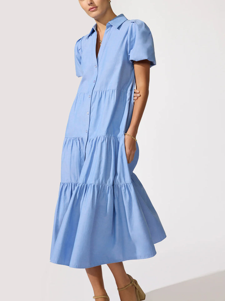 Havana Dress - Light Blue