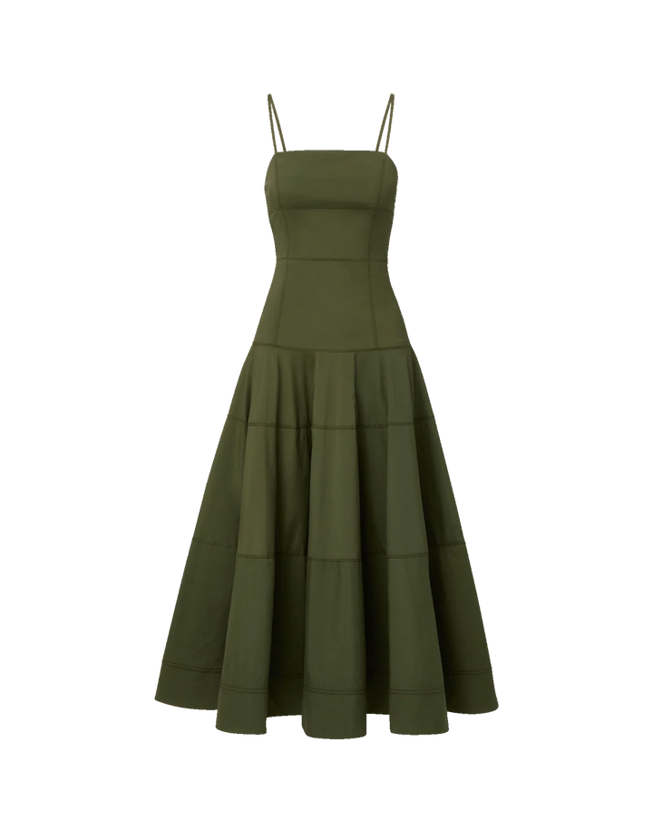 Ilona Midi Dress - Loden