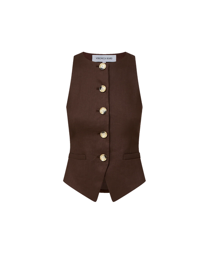 Hartwell Vest - Brown