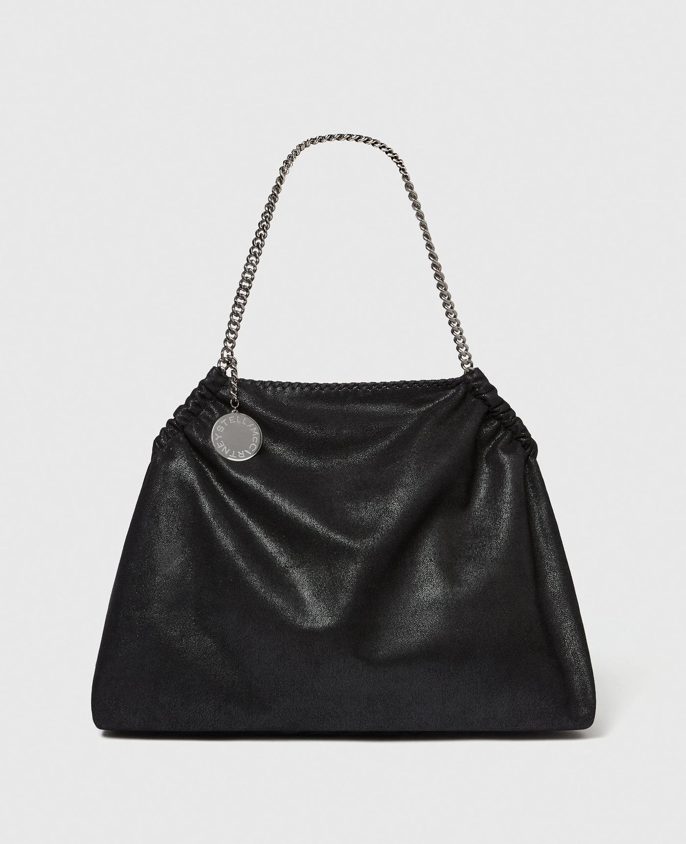 Falabella Drawstring Tote Bag - Black