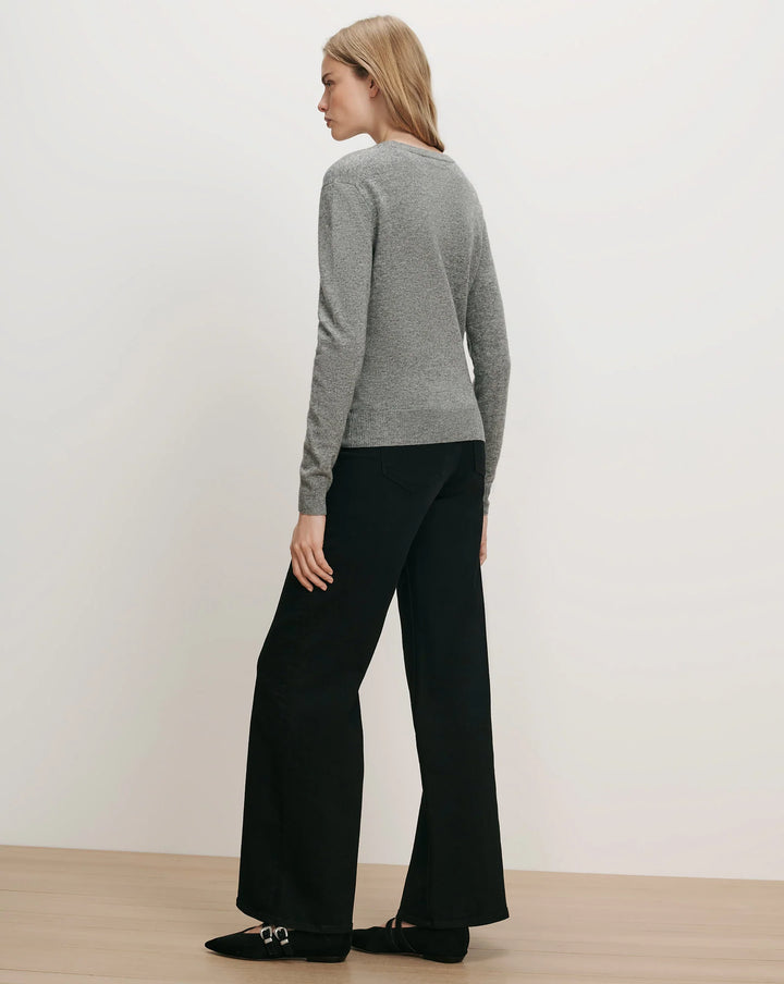 Frankie Brooch Pullover - Grey