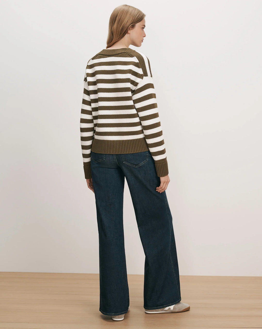 Emile Striped Pullover - Green Multi
