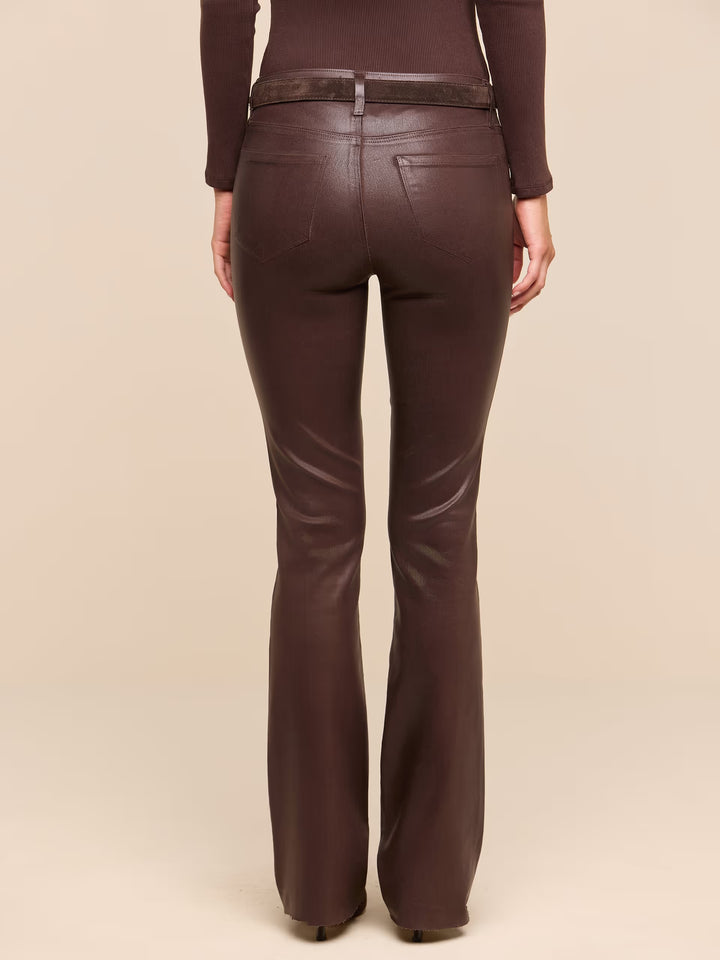 Ruth Straight Leg Jean - Dark Brown