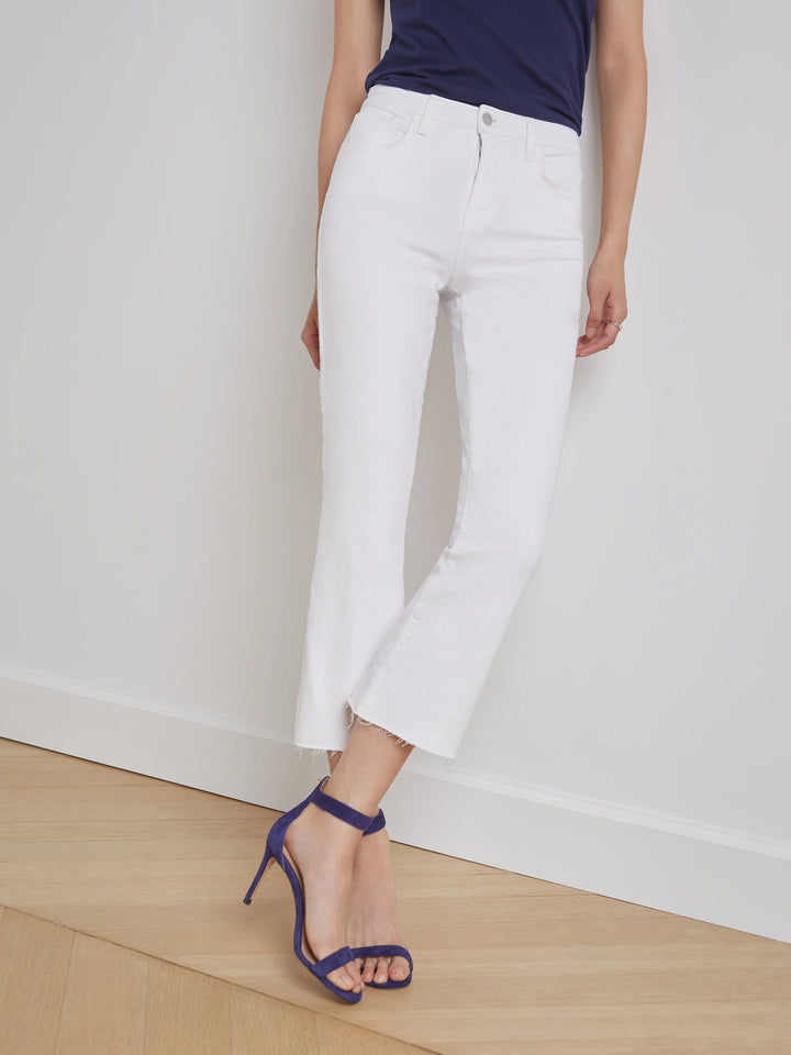 Kendra HR Crop Flare Jean
