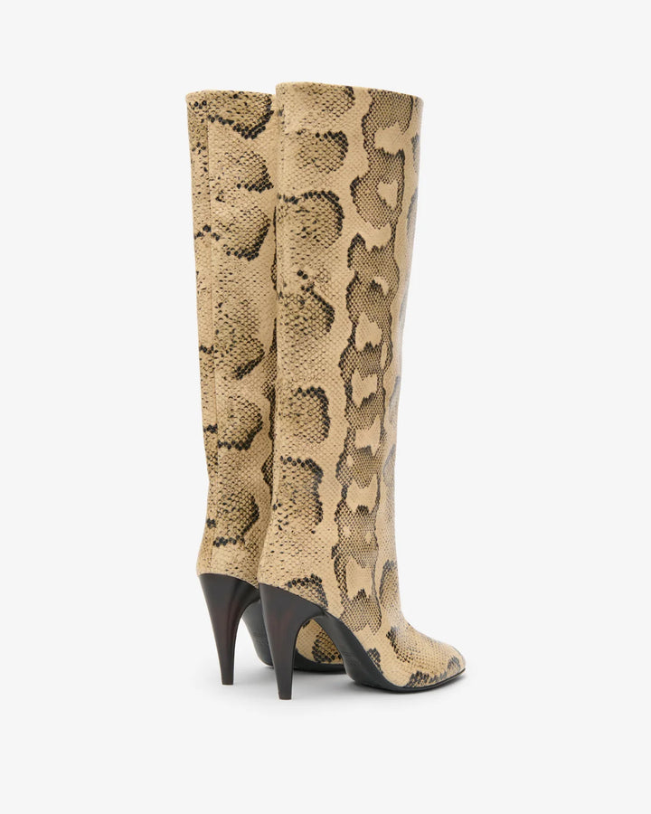 Jany High Boots - Animal Print