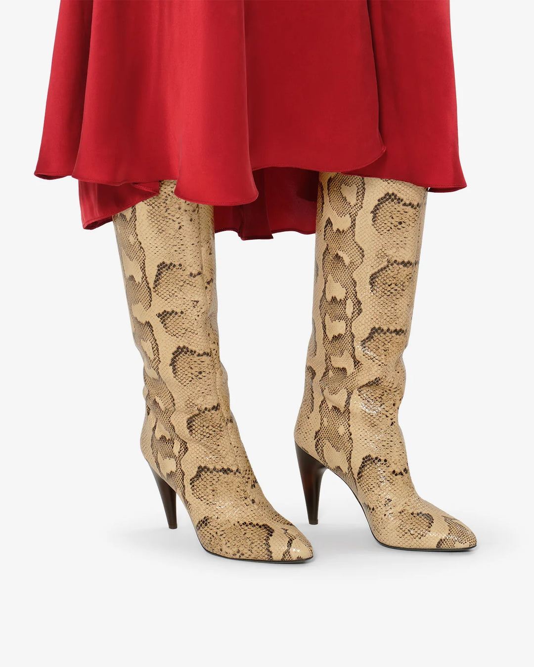 Jany High Boots - Animal Print