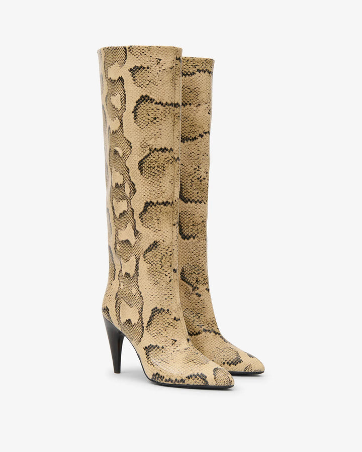 Jany High Boots - Animal Print