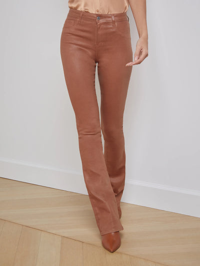 Selma Coated Jean - Fawn