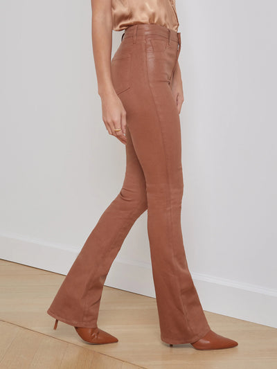 Selma Coated Jean - Fawn