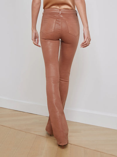 Selma Coated Jean - Fawn