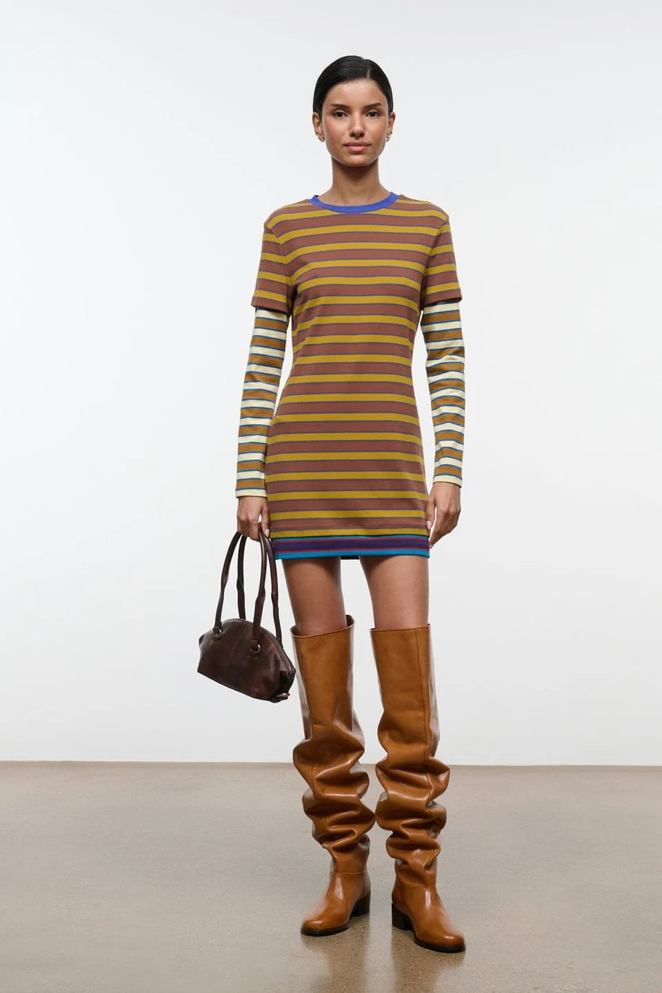 Dillon Dress - Yellow Multi