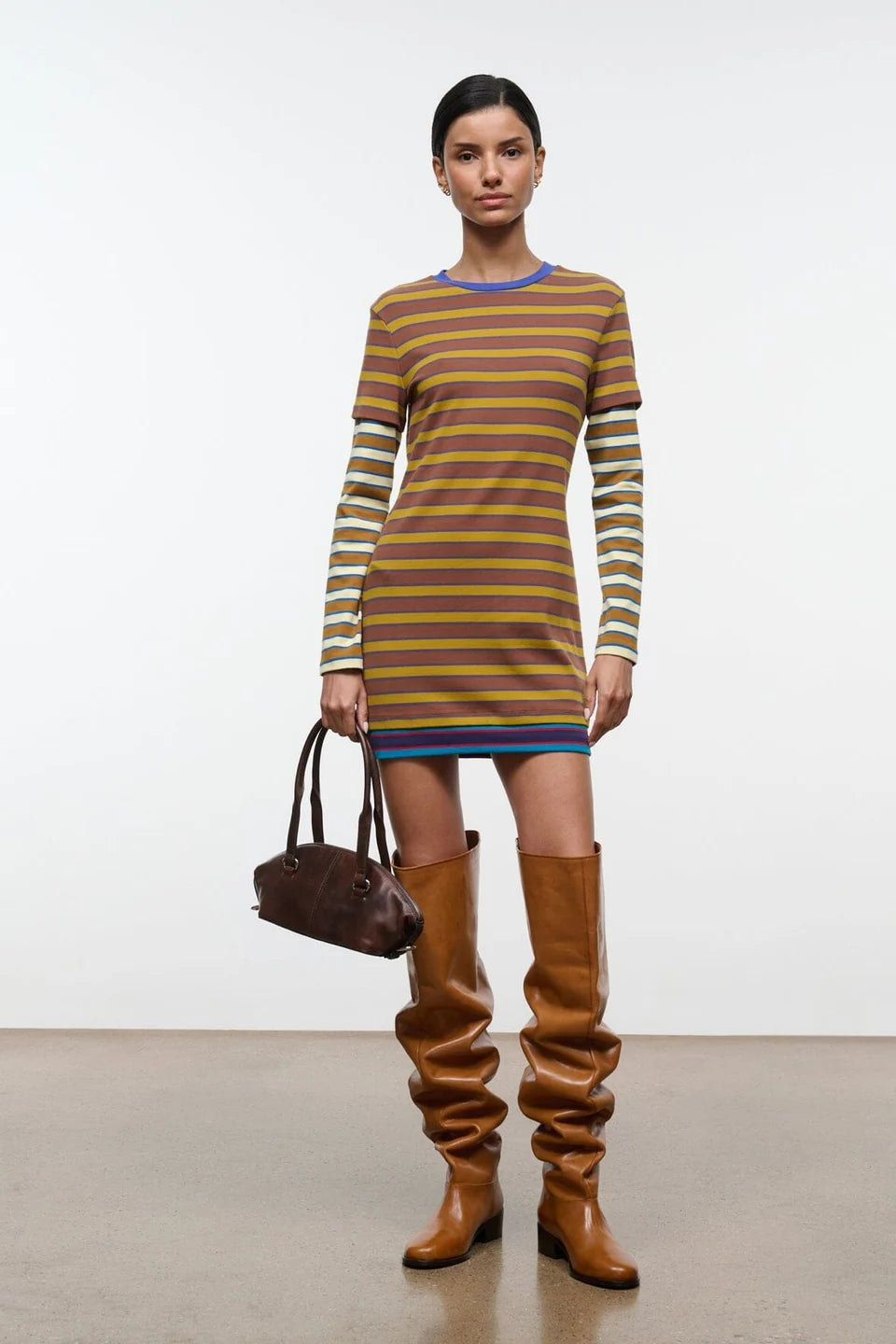 Dillon Dress - Yellow Multi