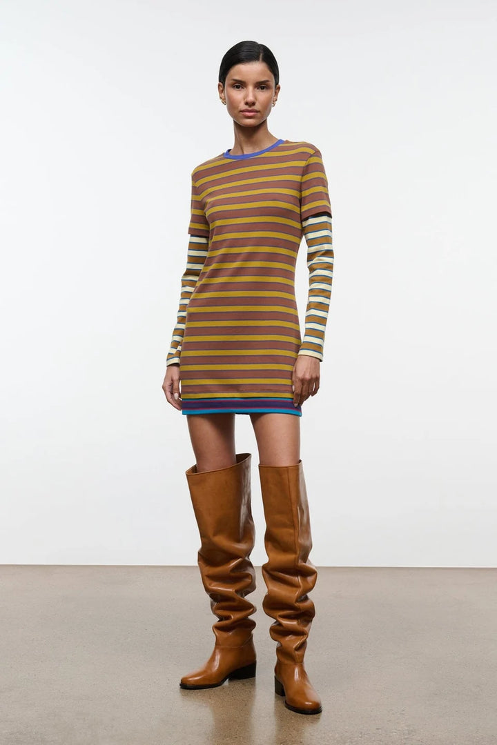 Dillon Dress - Yellow Multi