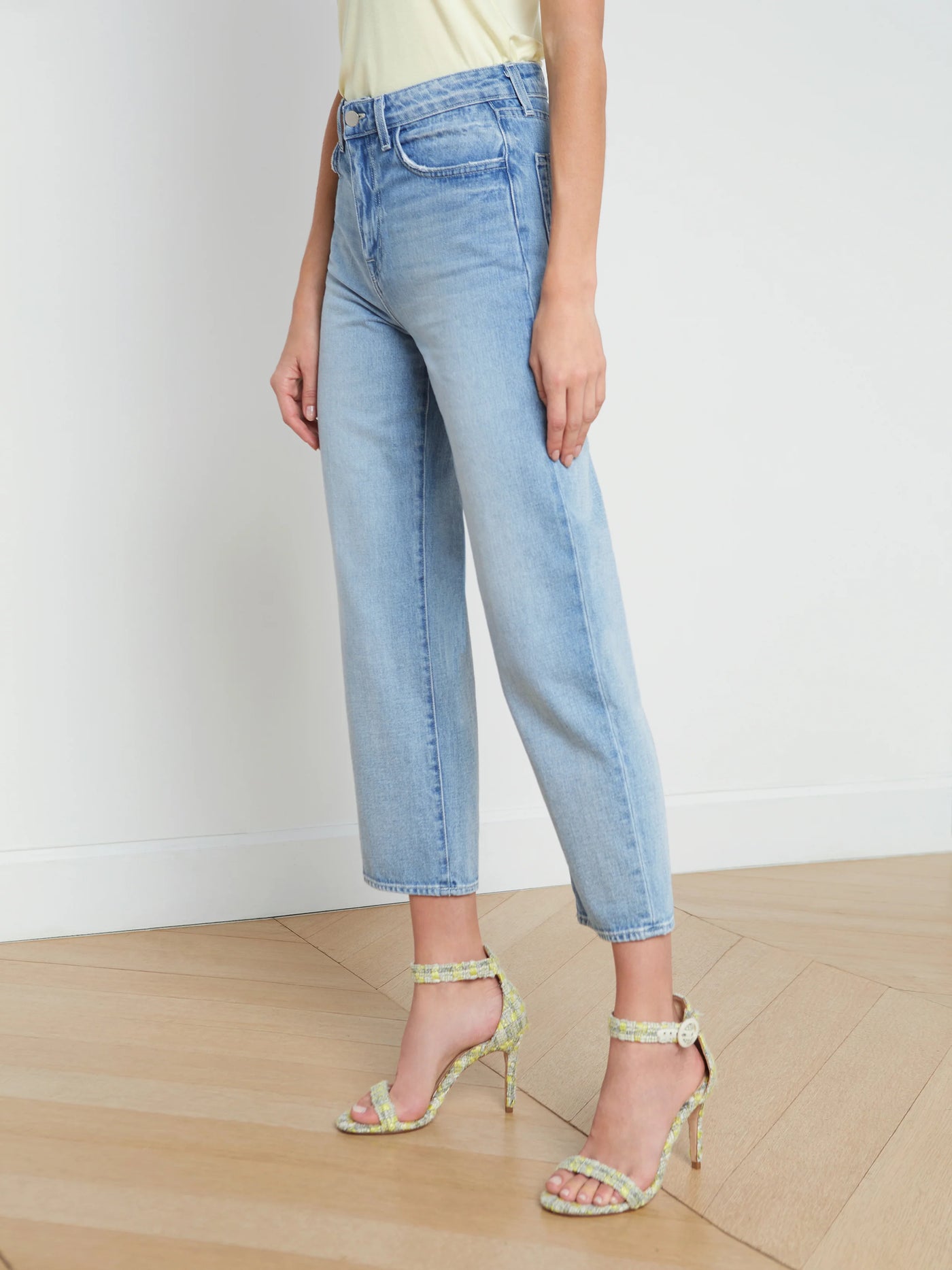 June Cropped Stovepipe Jean - Palisade