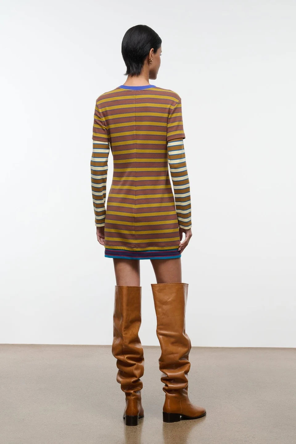 Dillon Dress - Yellow Multi