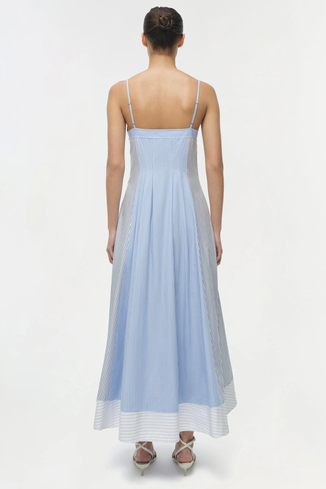 Chamberlain Cotton Midi Dress - Blue Multi