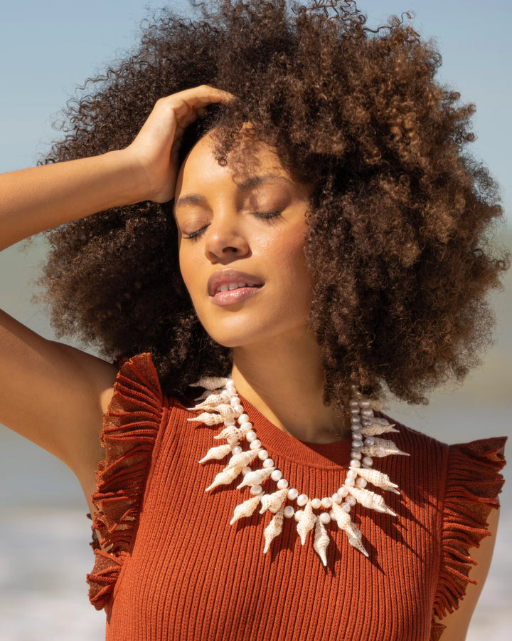 Pearl and Shell Necklace
