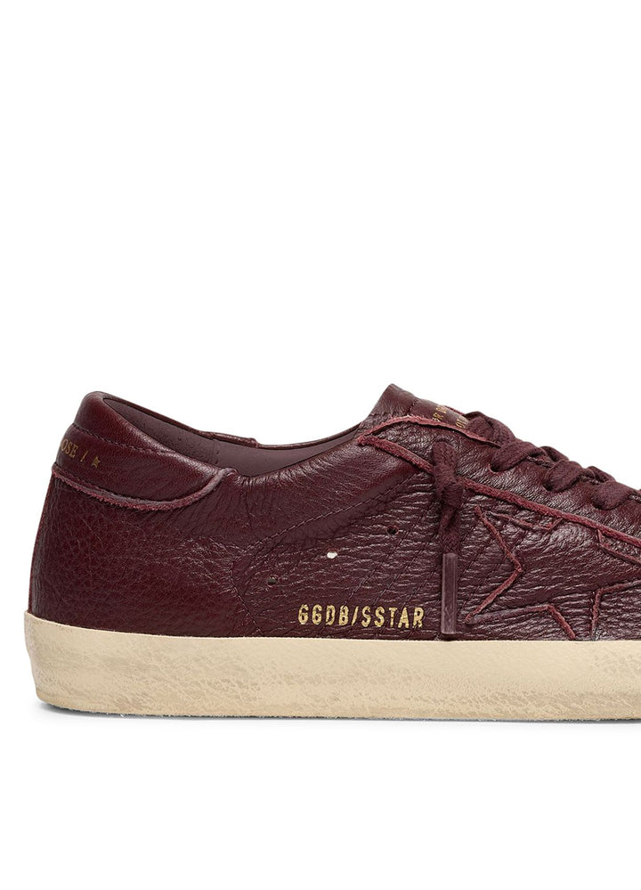 Super-Star leather with tone-on-tone leather star - More Colors Available