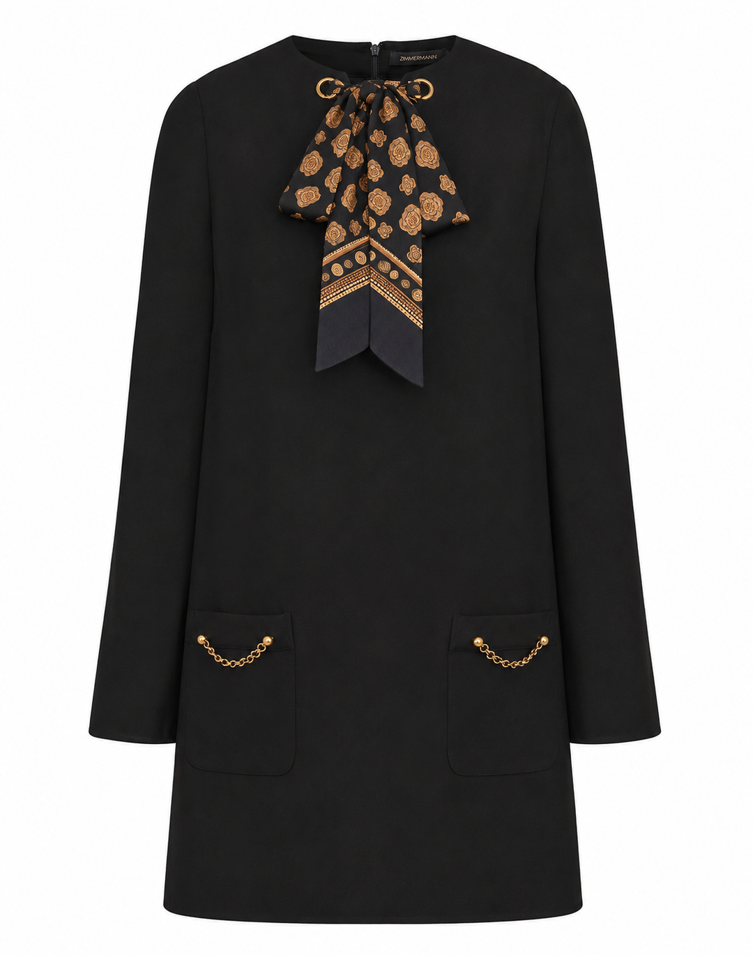 Utility Tunic Dress - Black