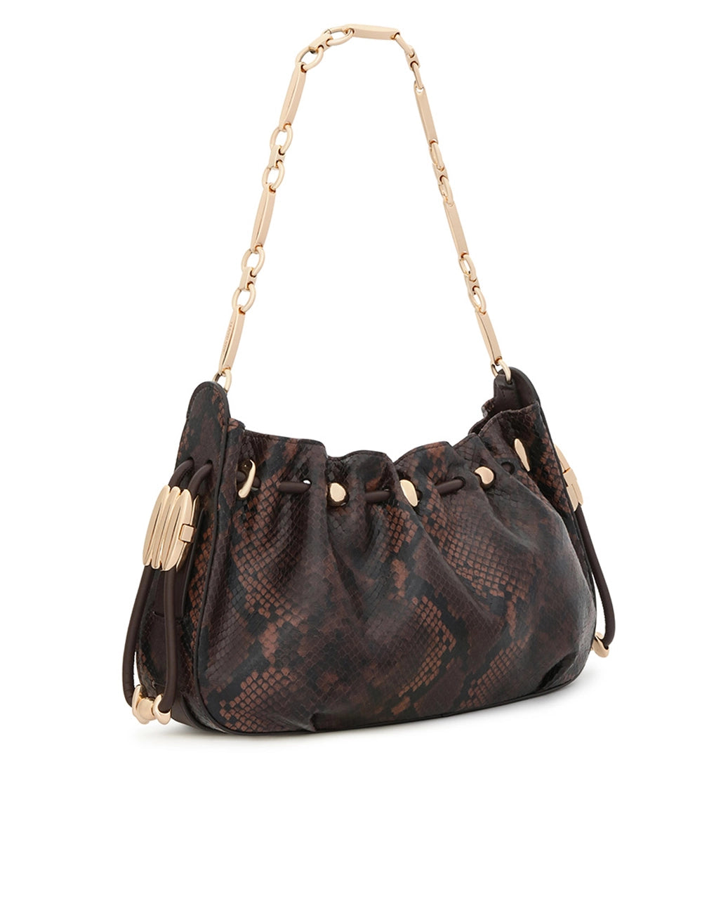 Halcyon Clutch - Brown Multi Snake