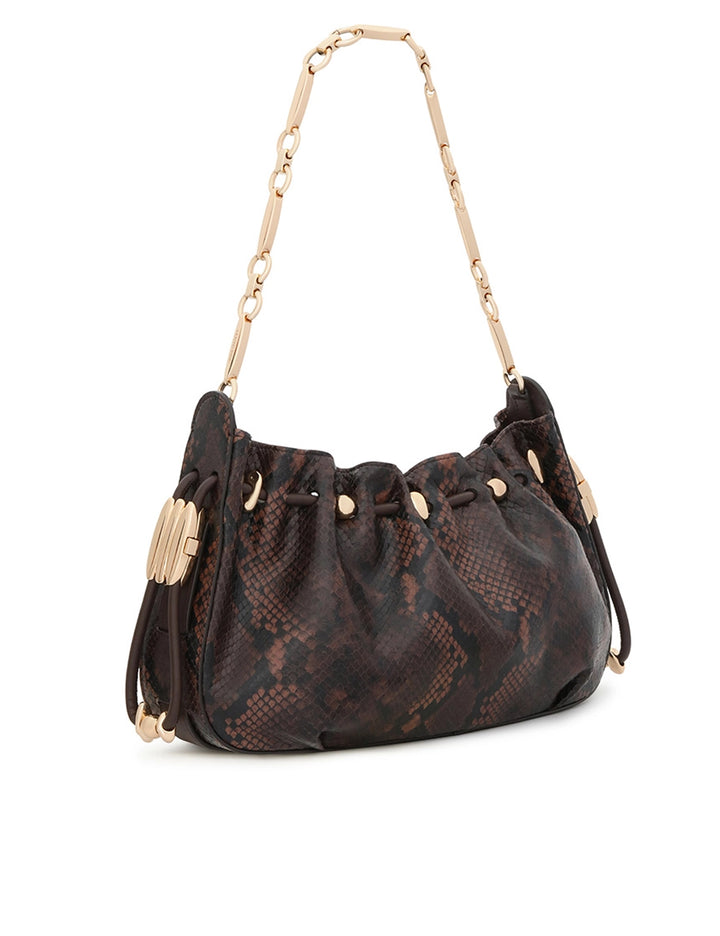 Halcyon Clutch - Brown Multi Snake