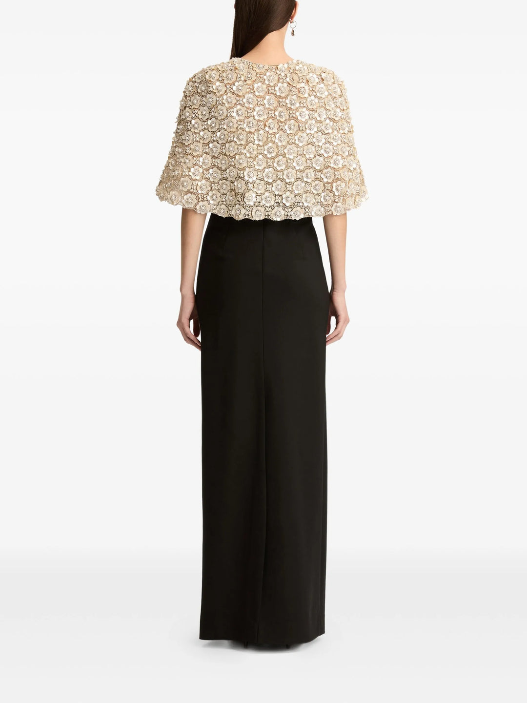Mother of Pearl Cape - Gold and Pearl