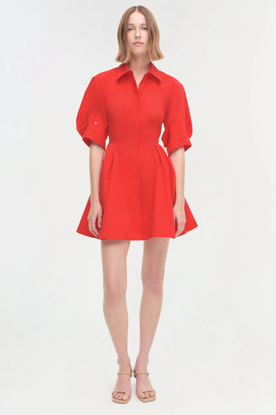Jazzie Dress - Fiery Red