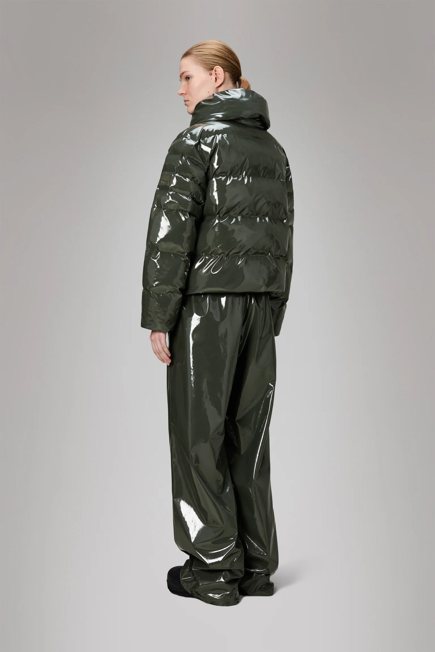 Alta Vision Short Puffer Jacket - Swamp