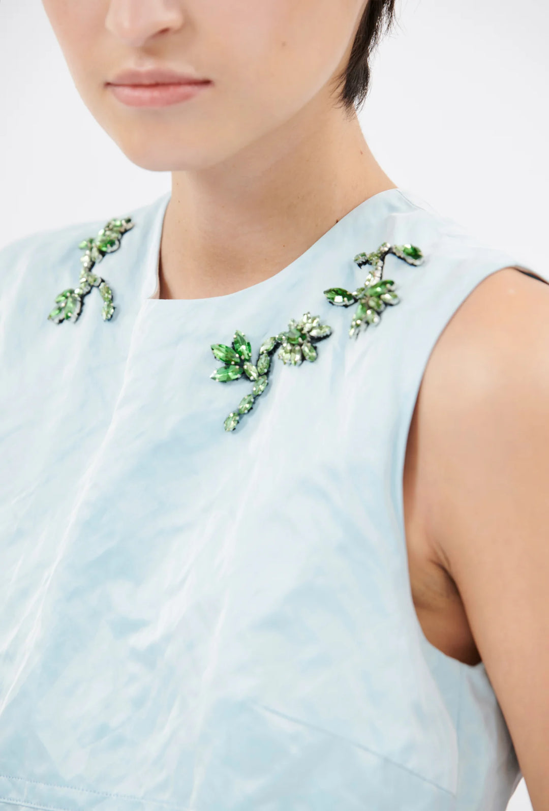 Midi Ciel Dress - Blue Multi