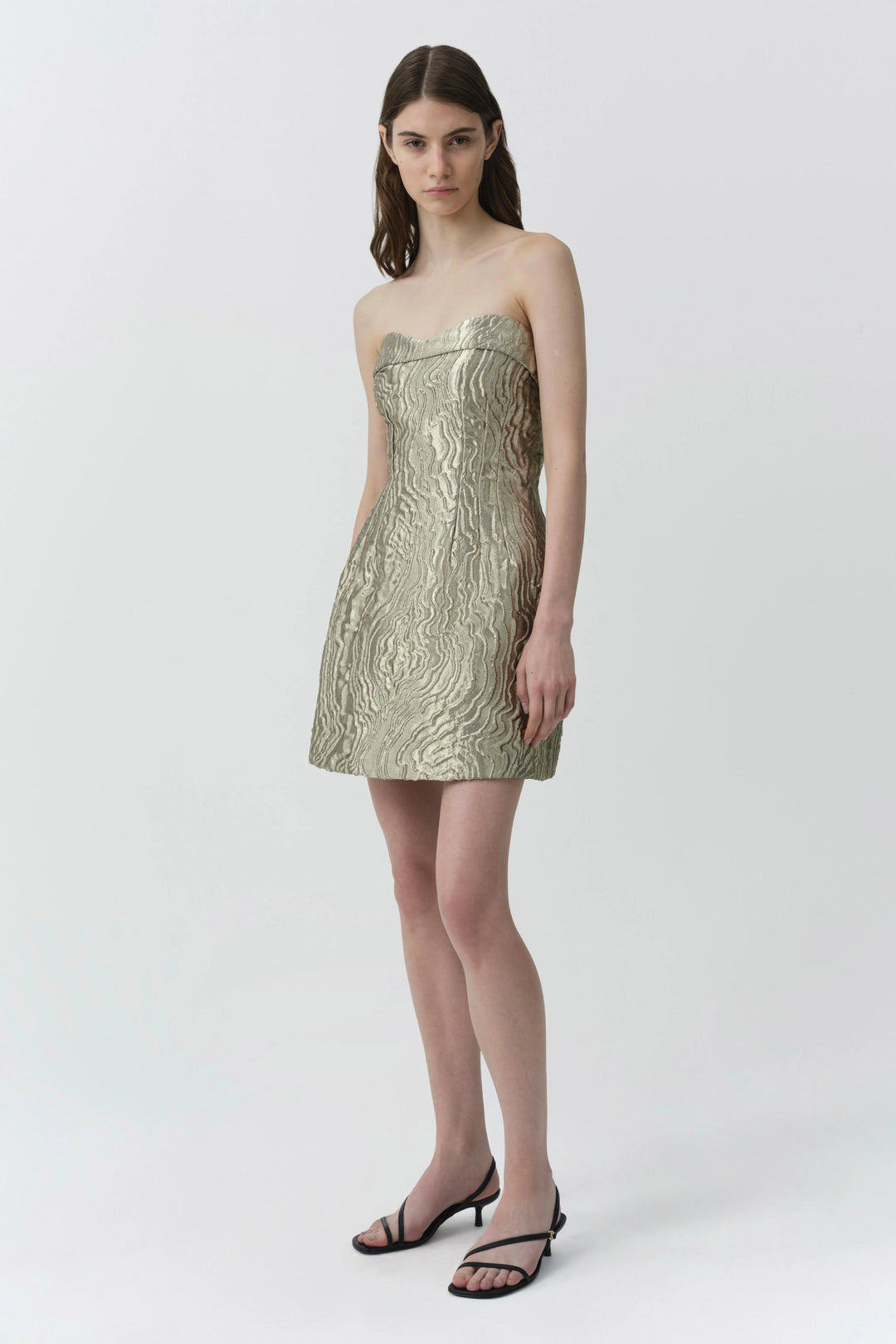 Darcie Mini Dress - Gold