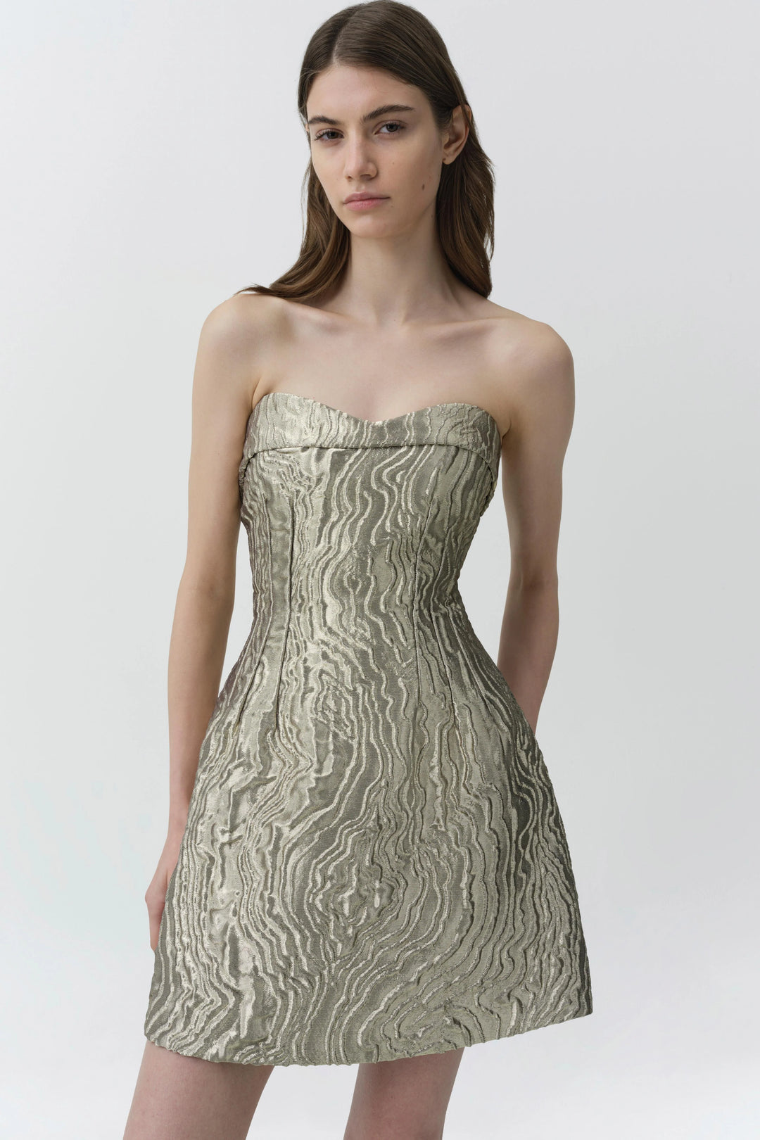 Darcie Mini Dress - Gold
