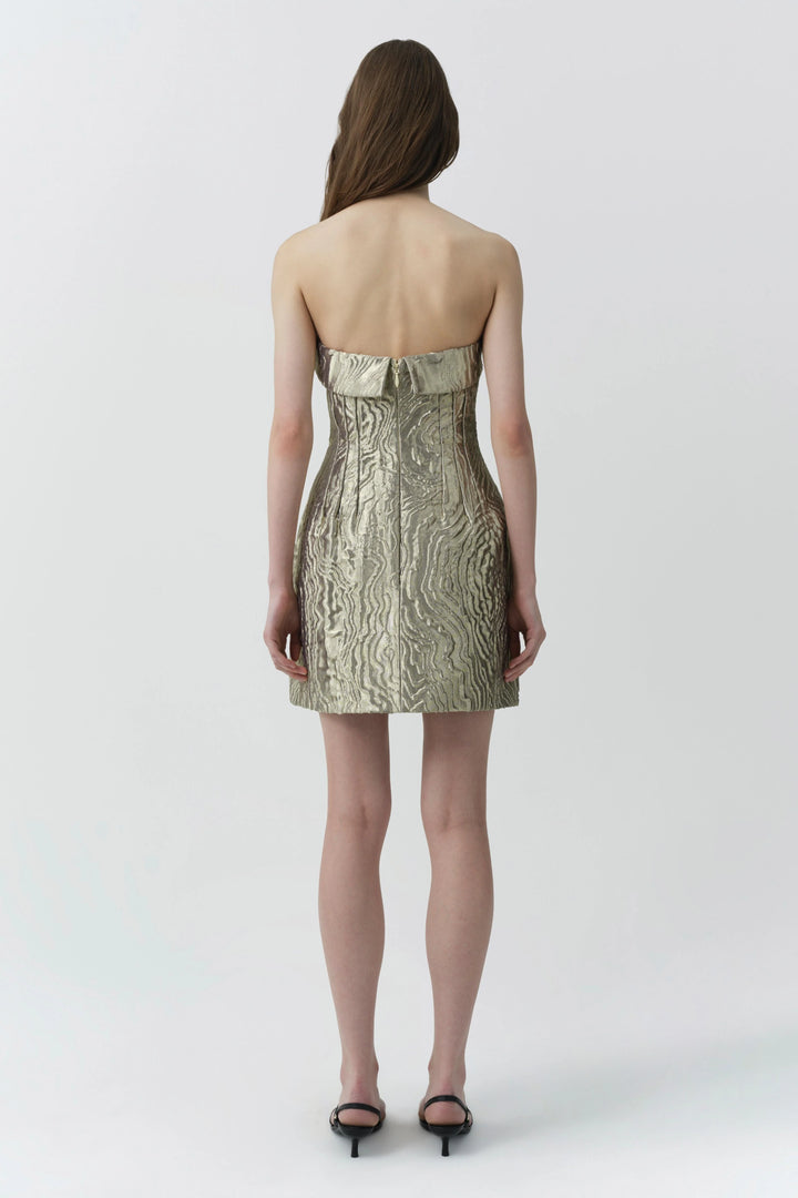 Darcie Mini Dress - Gold