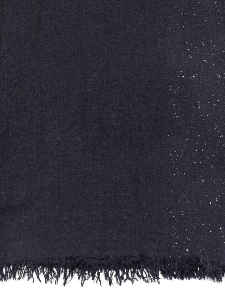 Kundy Wrap Scarf - Navy
