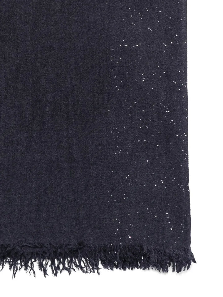 Kundy Wrap Scarf - Navy