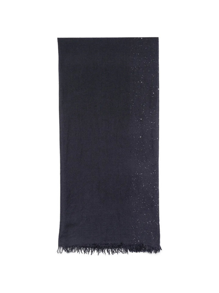 Kundy Wrap Scarf - Navy