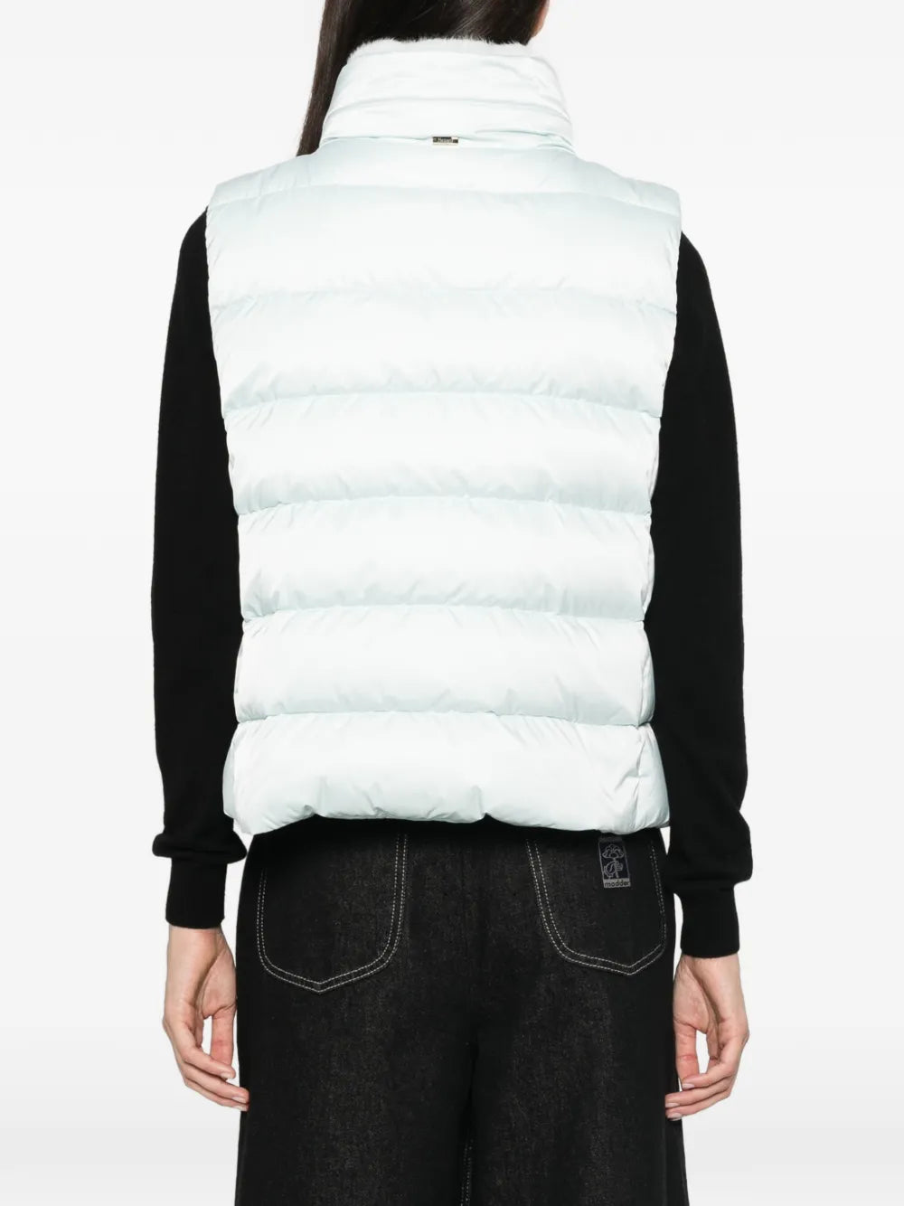Herno Faux-Fur Collar Puffer Vest
