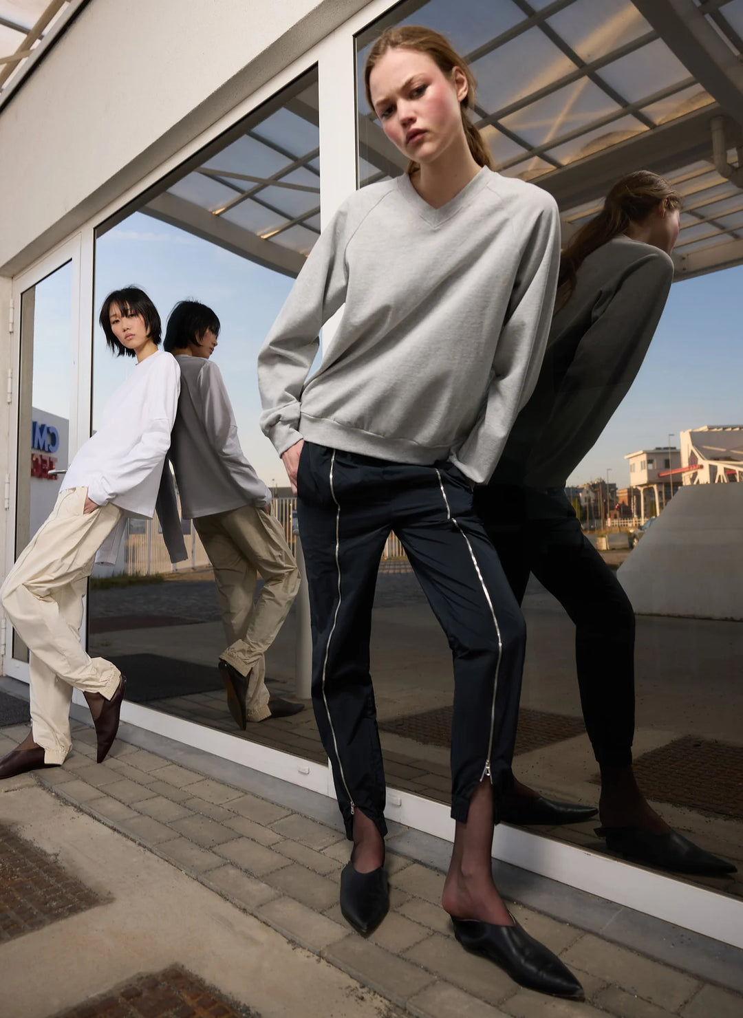 Nylon Zipper Jogger - Short - More Colors Available